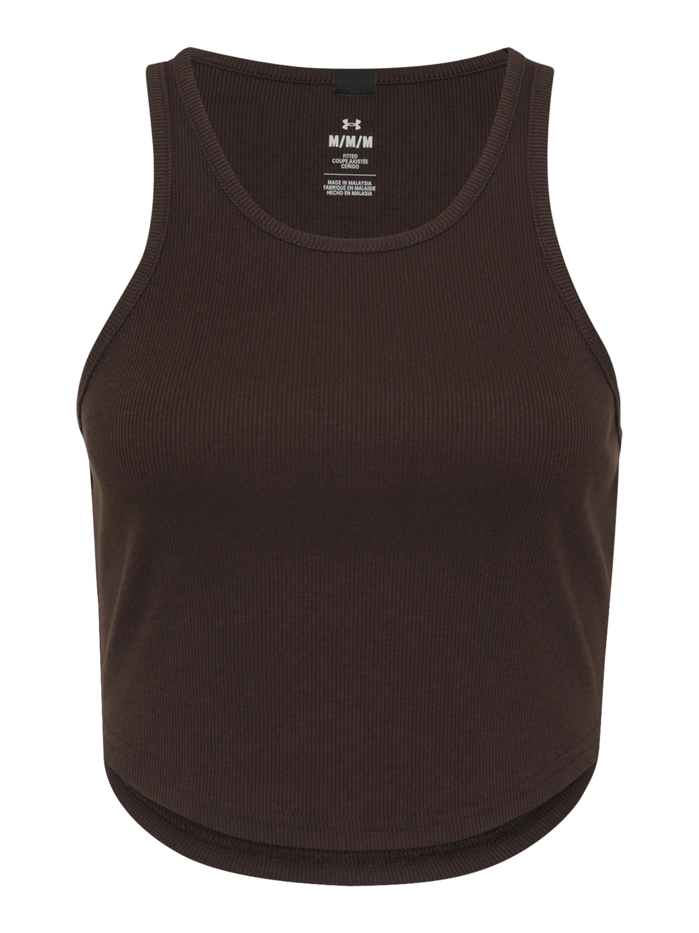 UNDER ARMOUR - Top deportivo 'Rival' en marrón: frente