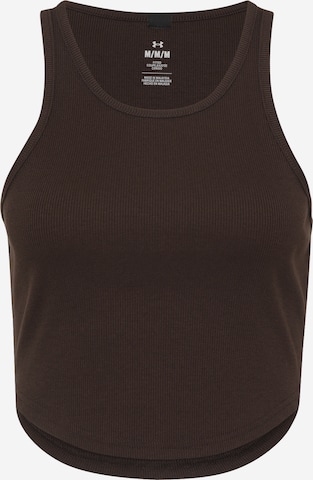UNDER ARMOUR - Top deportivo 'Rival' en marrón: frente