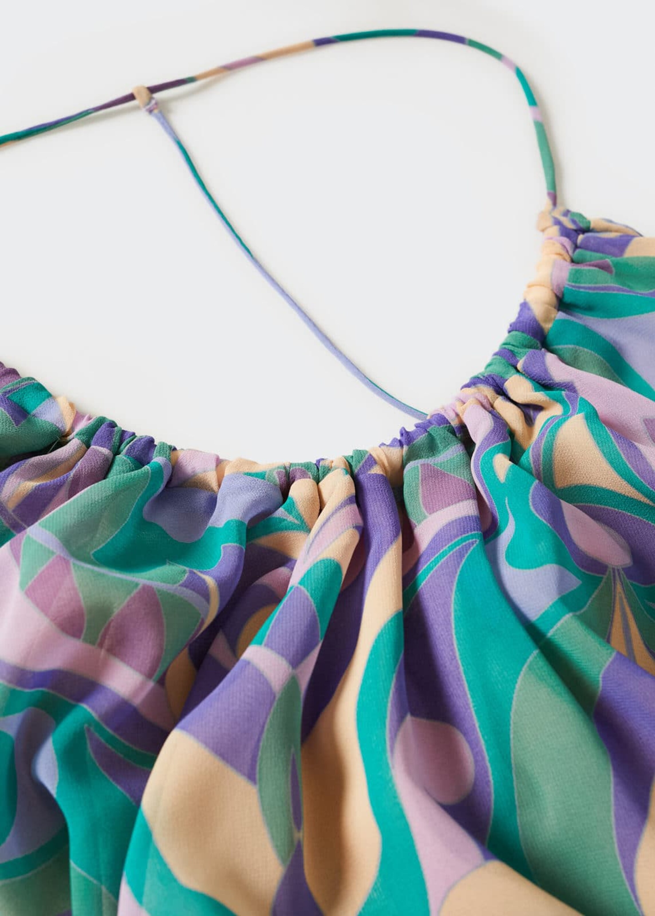 Frauen Kleider MANGO Sommerkleid 'Tera' in Grün - MU29328 Frauen Kleider MANGO Sommerkleid 'Tera' in Grün - MU29328