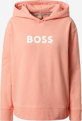 BOSS OrangeSweater majica 'Edelight' - crvena boja: prednji dio