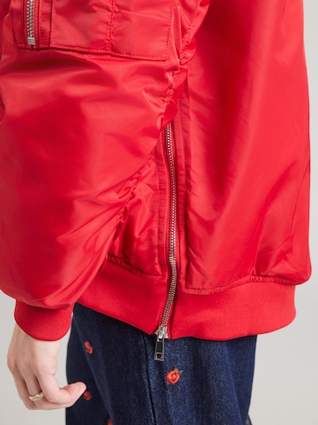 miss goodlife Φθινοπωρινό και ανοιξιάτικο μπουφάν σε κόκκινο