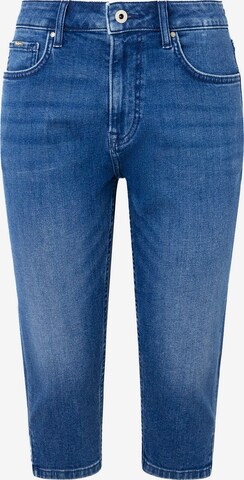 Pepe Jeans Skinny Jeans in Blauw: voorkant