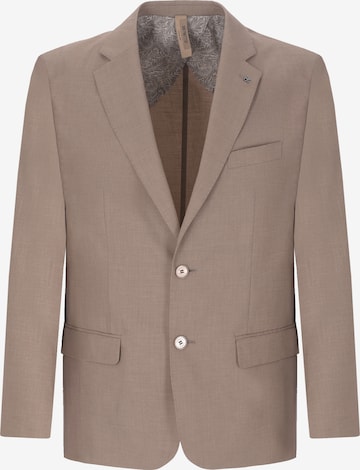 Distretto12 - Chaqueta tipo saco para negocios 'Alabastro' en beige: frente