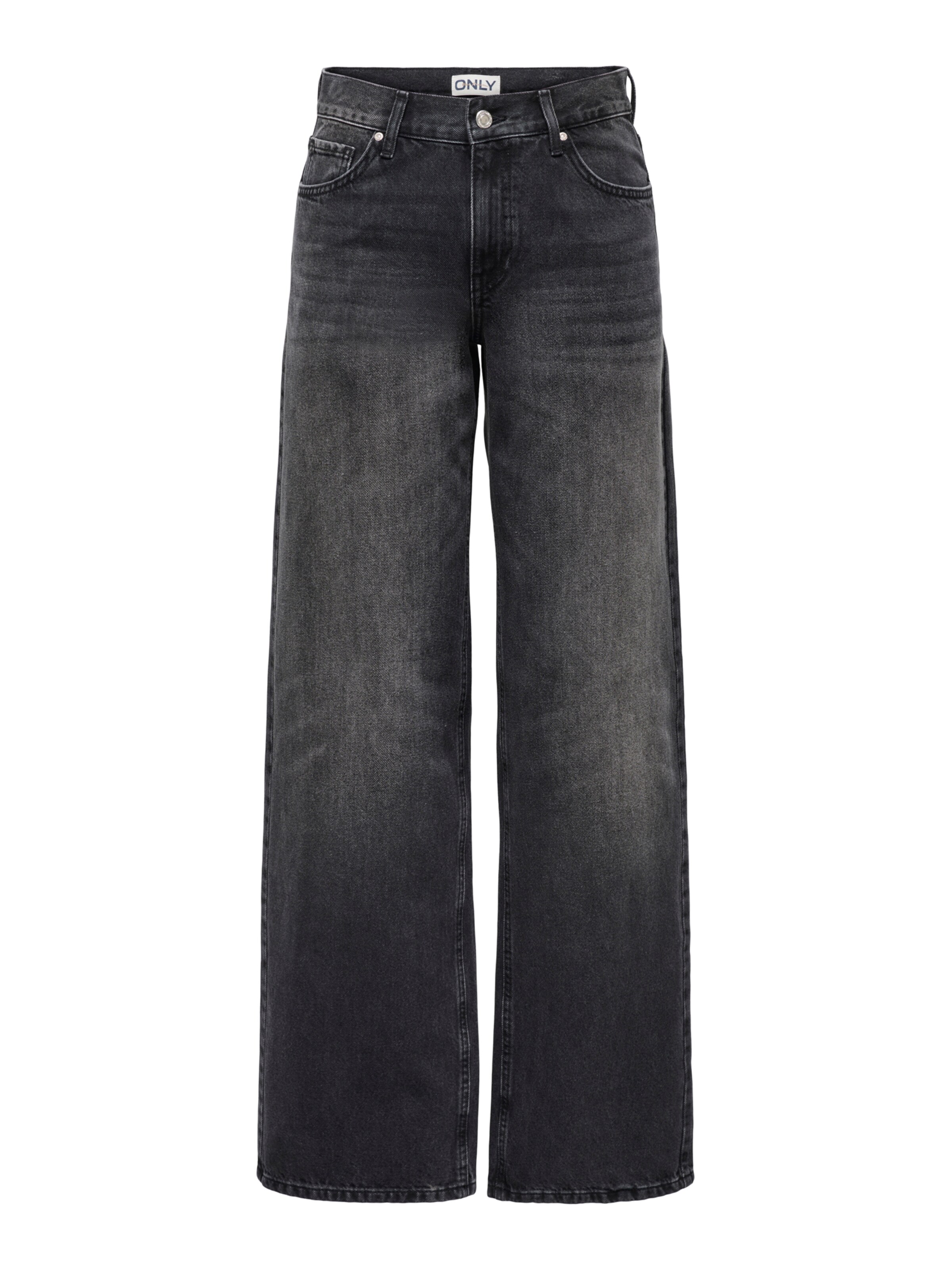 ONLY Široke hlačnice Kavbojke 'ONLMAYA' | siva barva: sprednja stran