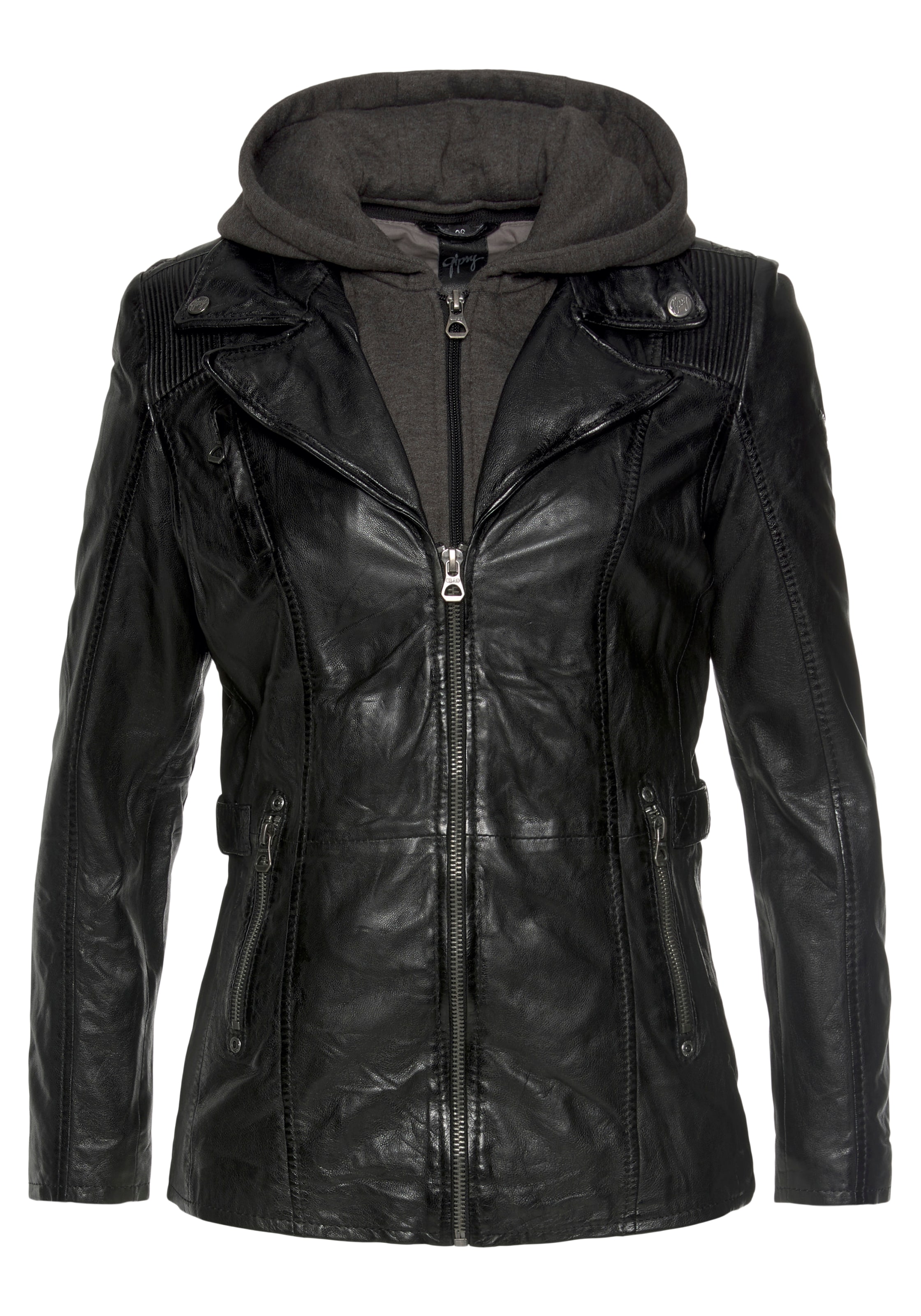 Gipsy by Mauritius Übergangsjacke in Schwarz: Vorderseite