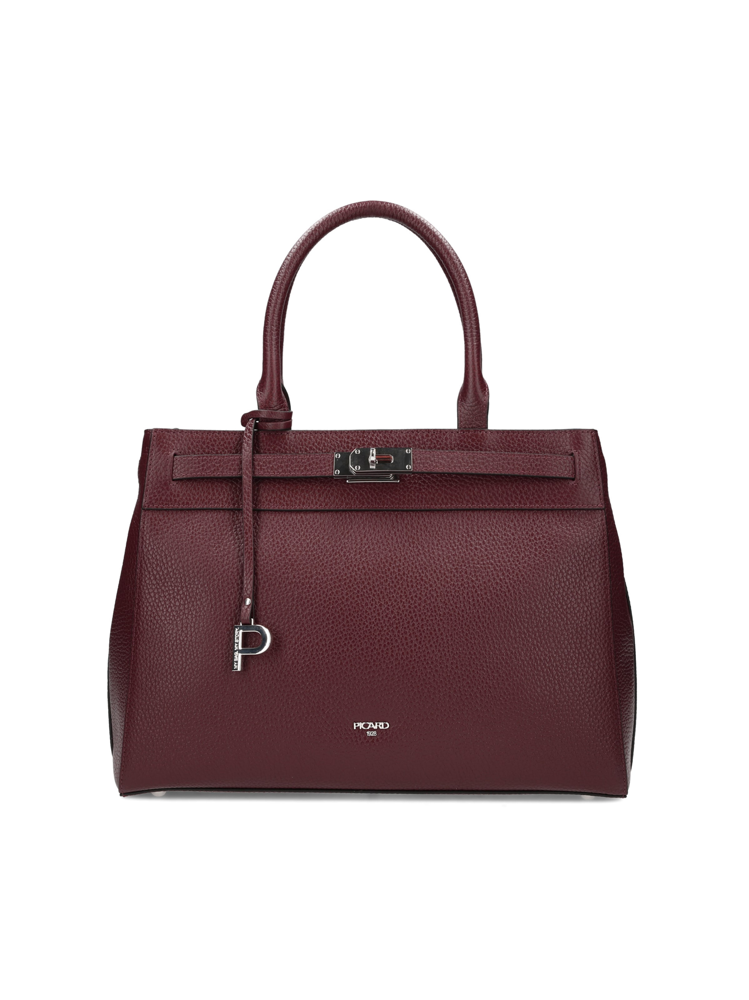 Picard Shopper 'Poppy' in Red: front