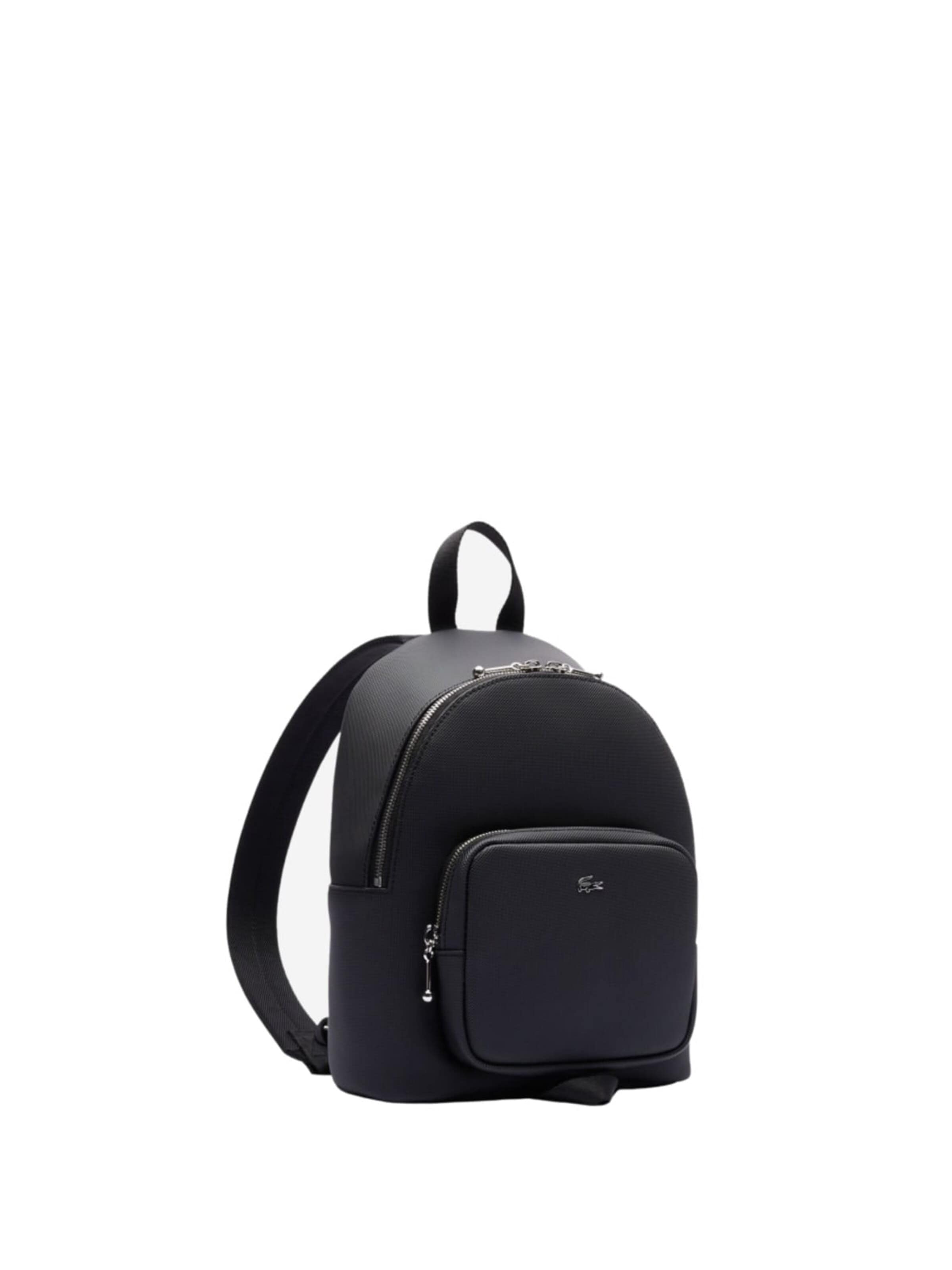 LACOSTE - Bolso de mano 'Lacoste Sac à dos Femme Daily City Noir' en negro