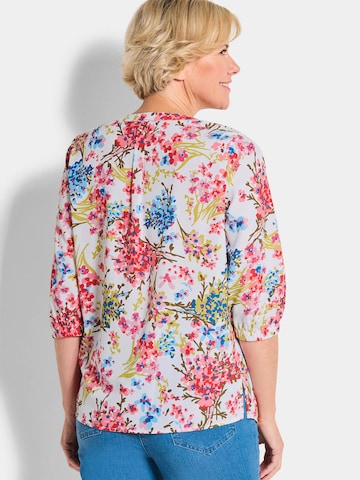 Goldner Bluse in Mischfarben