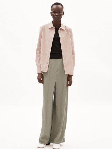 ARMEDANGELS Loose fit Trousers ' JONVAALIE ' in Beige
