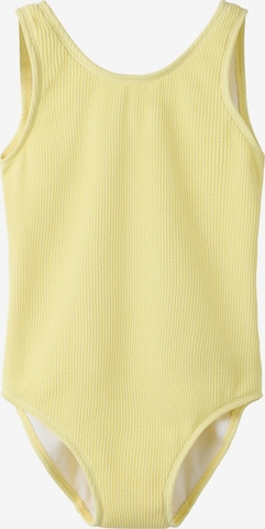 NAME IT Badedragt i gul: forside