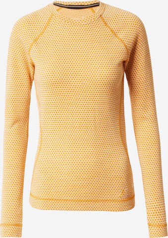 Smartwool Base Layer in Yellow: front