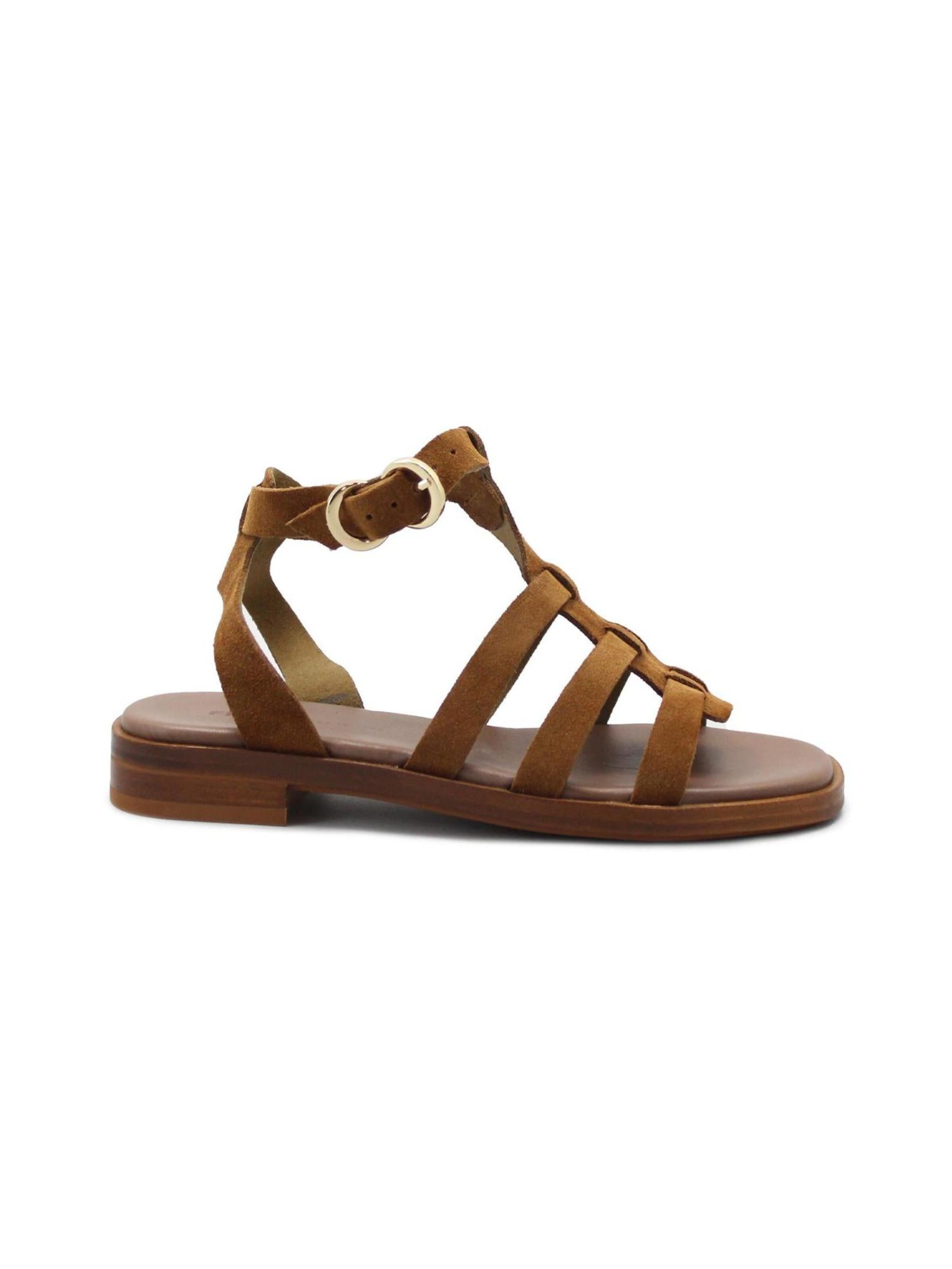 Frau Sandals 'FRAU 87B7' in Brown: front