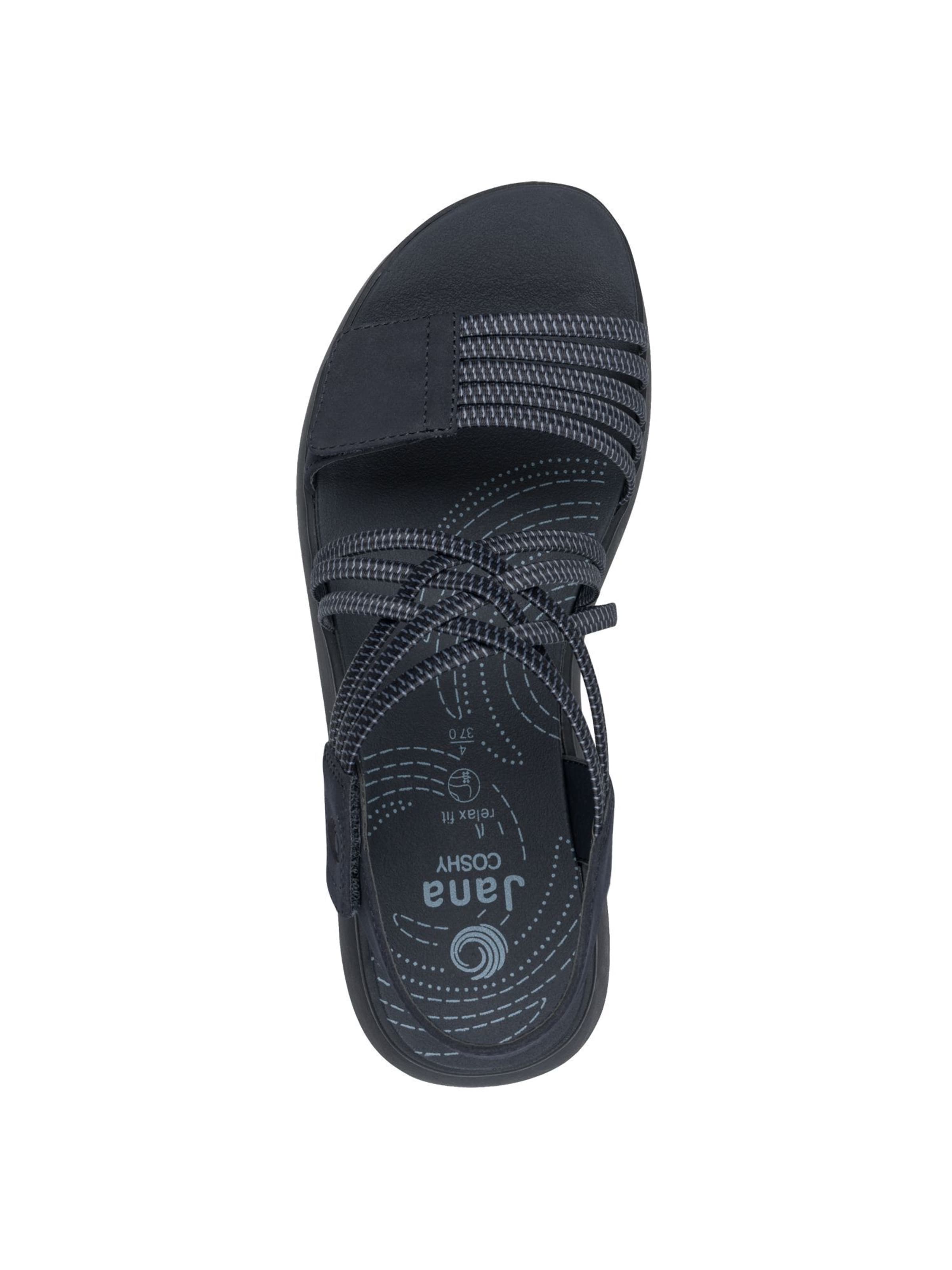 Sandales à lanières 'Coshy Sorgenfrei' JANA en bleu