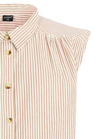 PROTEST Shirt 'PRTPeacy' in Brown
