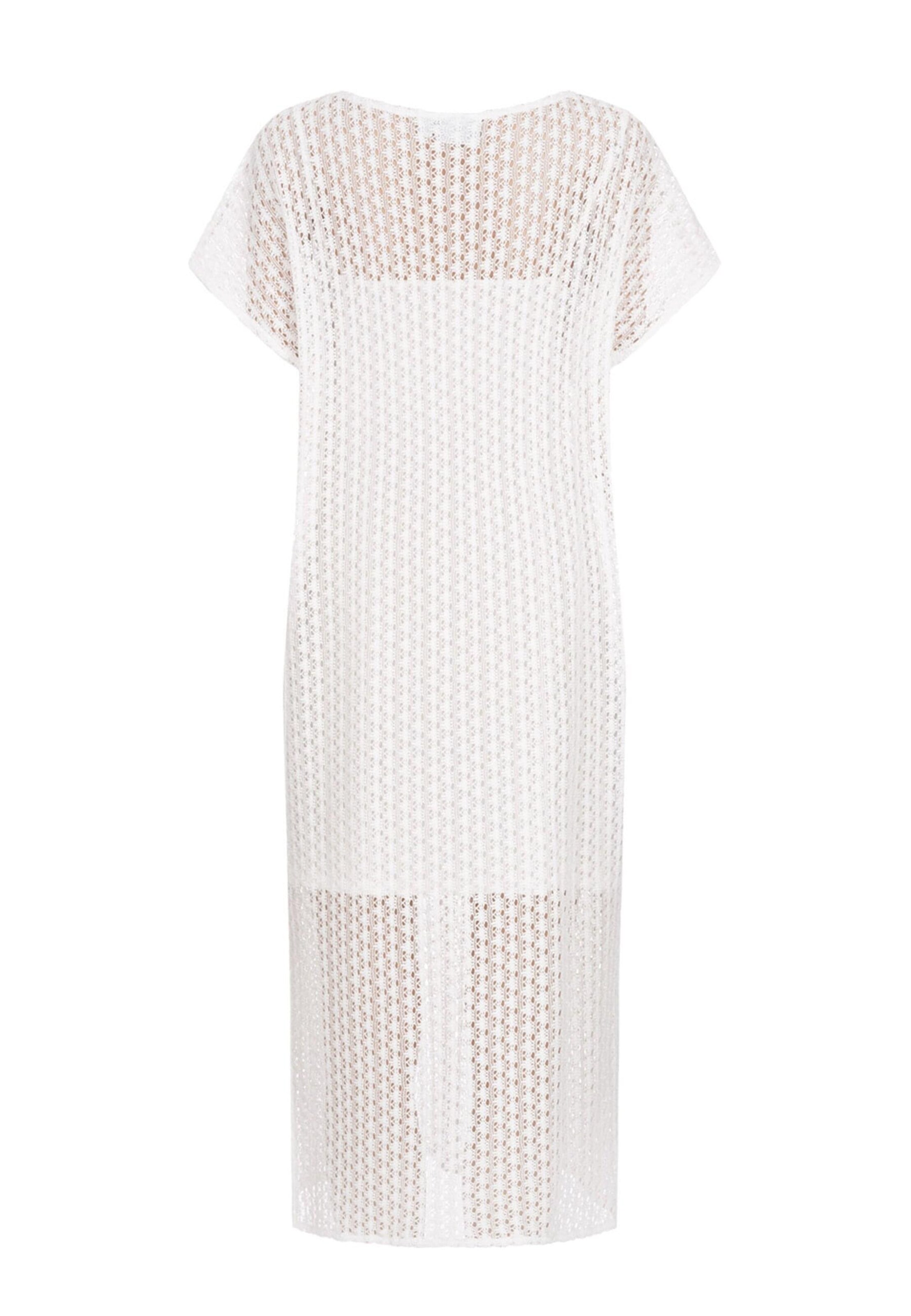 VILA Knitted dress 'VIJulisa' in White