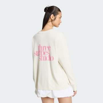 Maglia funzionale '3 Stripes Studio' di ADIDAS SPORTSWEAR in bianco