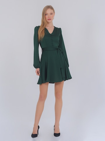 FRESHLIONS Shirt Dress in Green