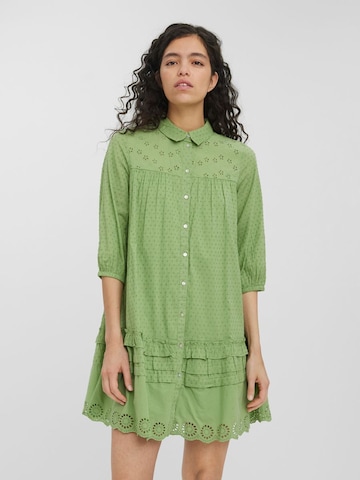 VERO MODA Jurk in Groen: voorkant