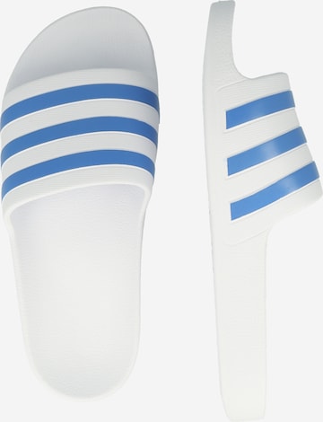 Claquettes / Tongs 'Adilette Aqua' ADIDAS SPORTSWEAR en blanc