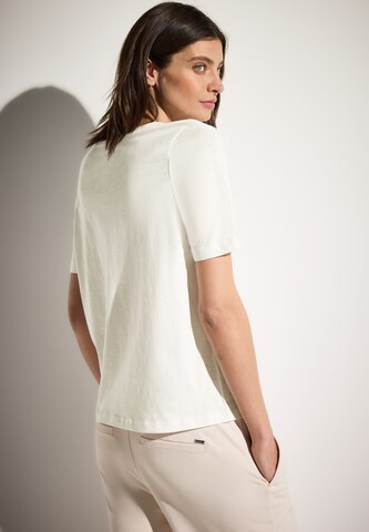 CECIL T-Shirt in Weiß