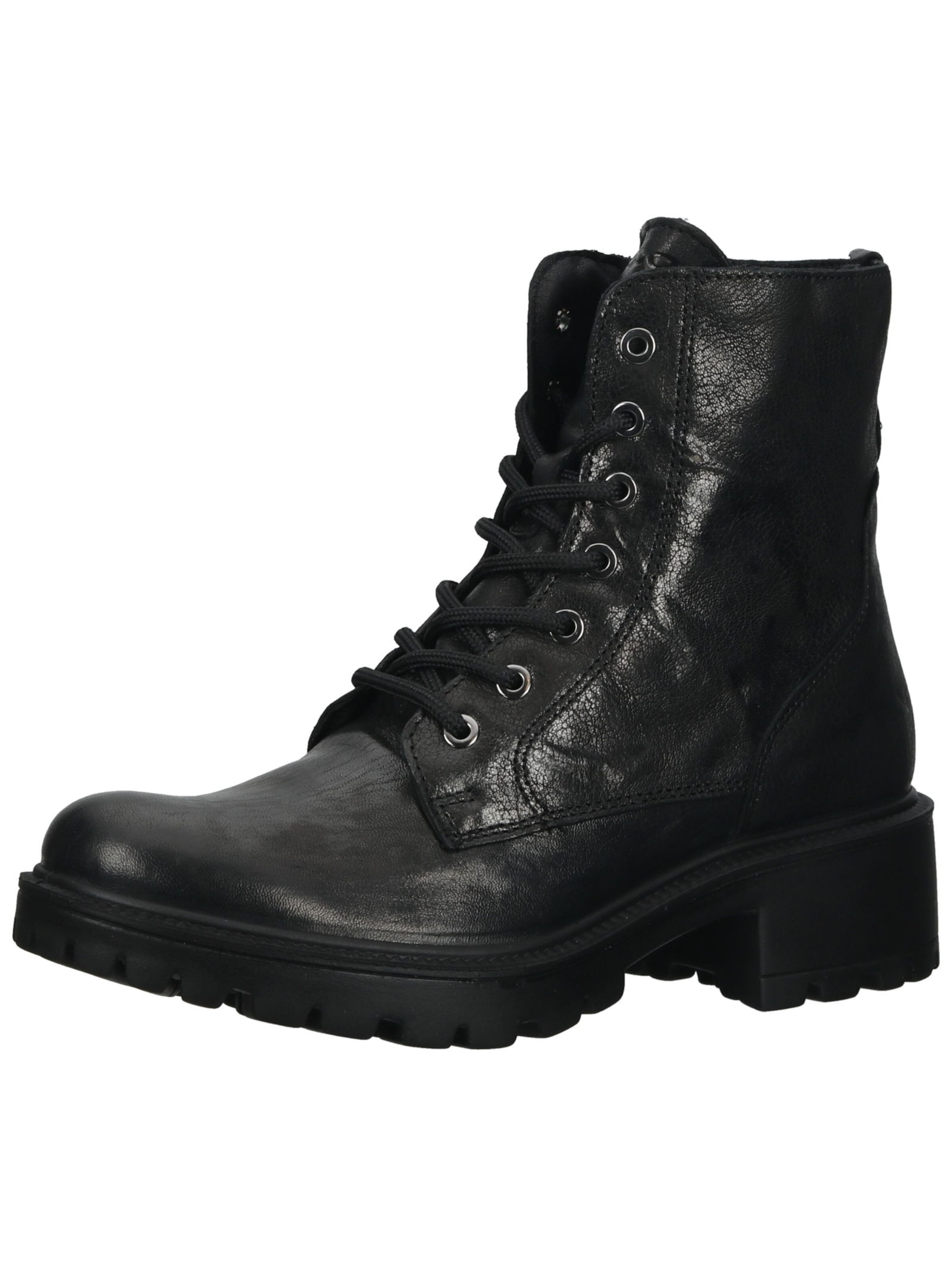 Bottines à lacets IGI&CO en noir : devant