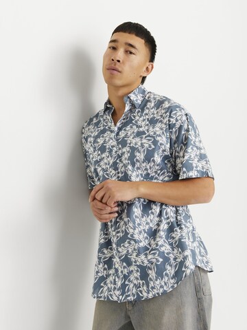 JACK & JONES Regular fit Overhemd in Grijs