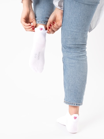 Occulto Socks 'Luca' in White