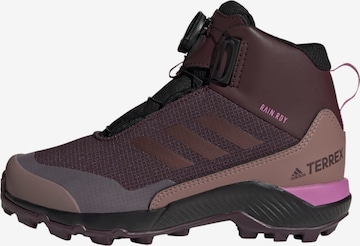 adidas Terrex Boots in Brown: front