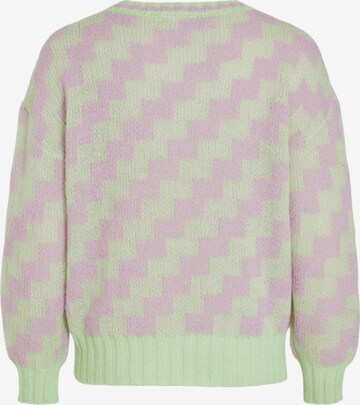 VILA Sweater 'Emilia' in Green