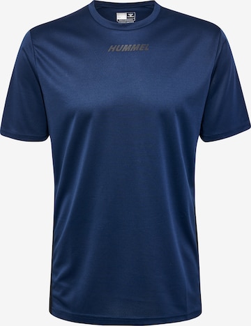 T-Shirt fonctionnel 'Multi Pl' Hummel en bleu : devant