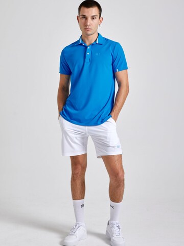 T-Shirt fonctionnel 'Polo' SPORTKIND en bleu : devant