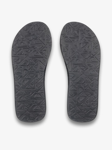 QUIKSILVER T-Bar Sandals in Black