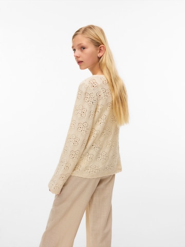 Vero Moda GirlKardigan 'VMAVA' - bež boja