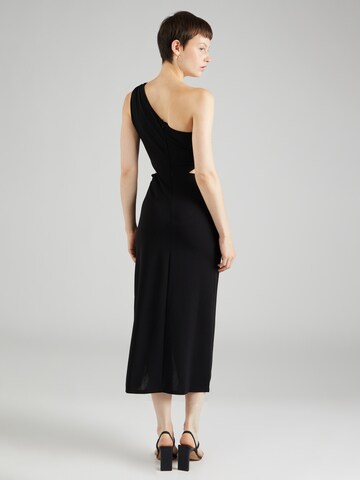 Skirt & Stiletto Dress in Black