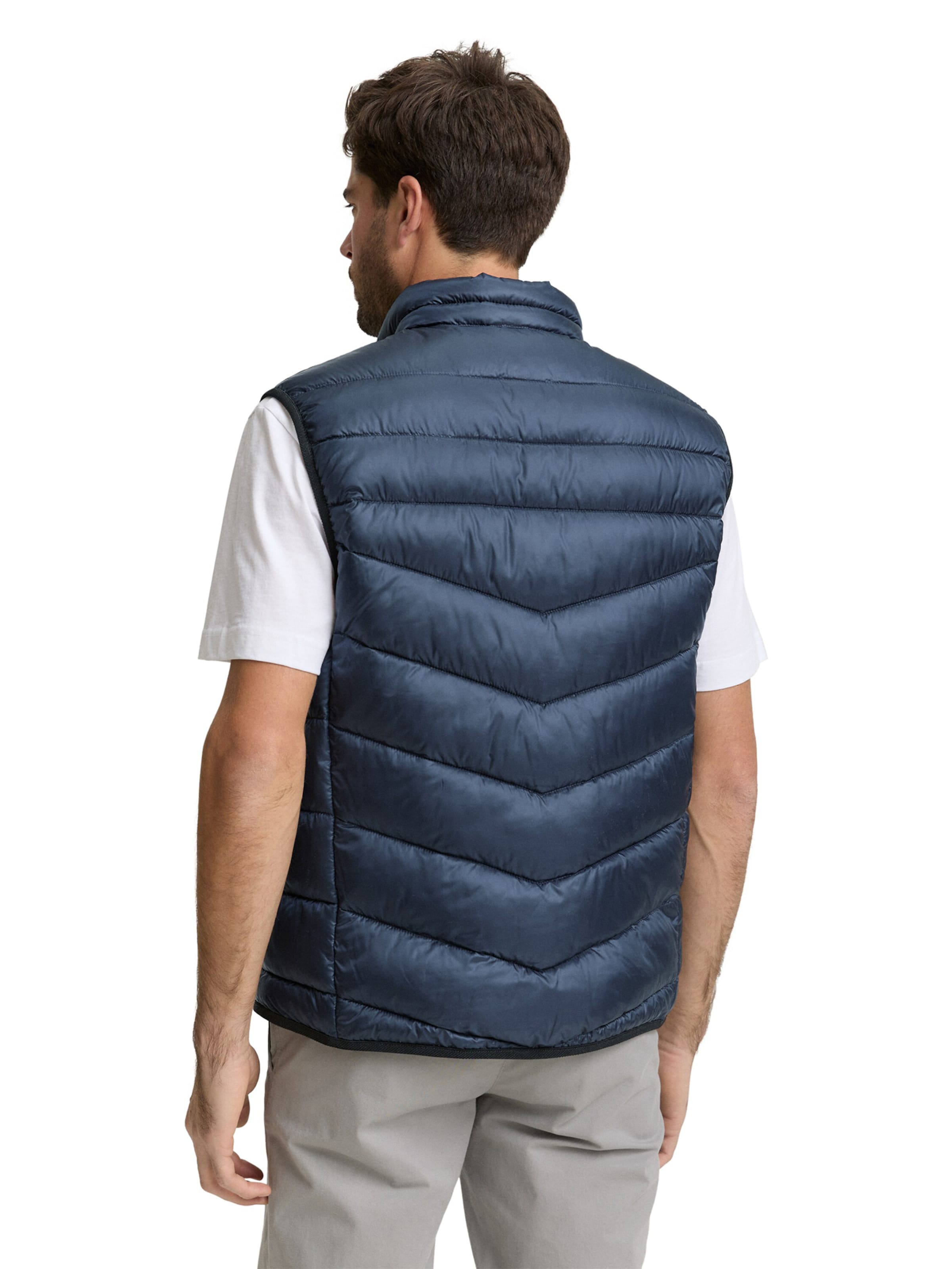 Vestă de la TOM TAILOR pe albastru