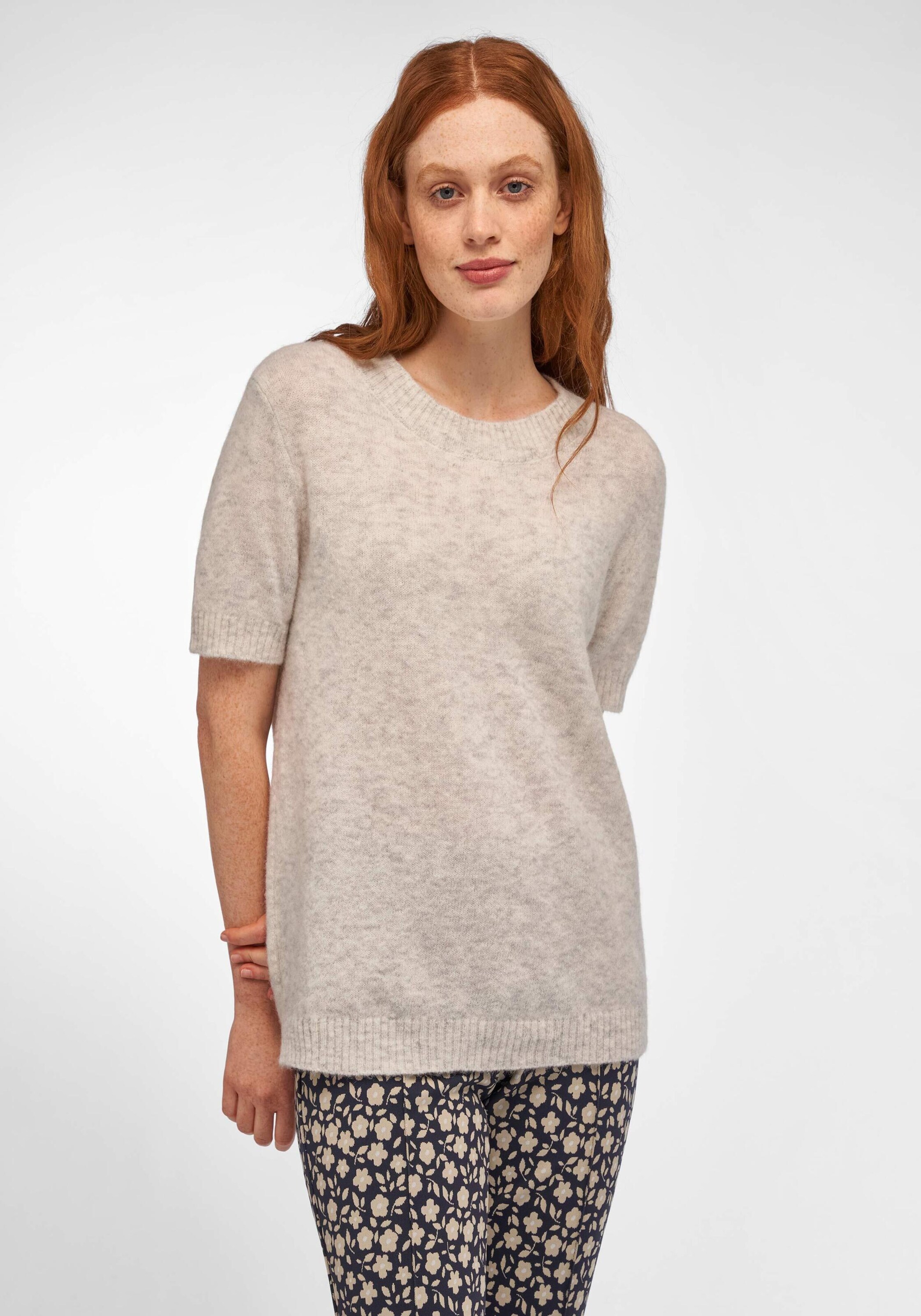Frauen Große Größen Peter Hahn Pullover in Hellgrau - IG52472 Frauen Große Größen Peter Hahn Pullover in Hellgrau - IG52472