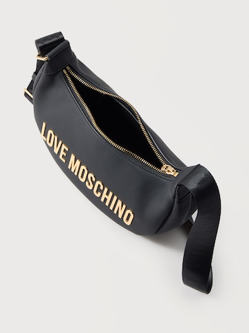 Love Moschino Axelremsväska i svart