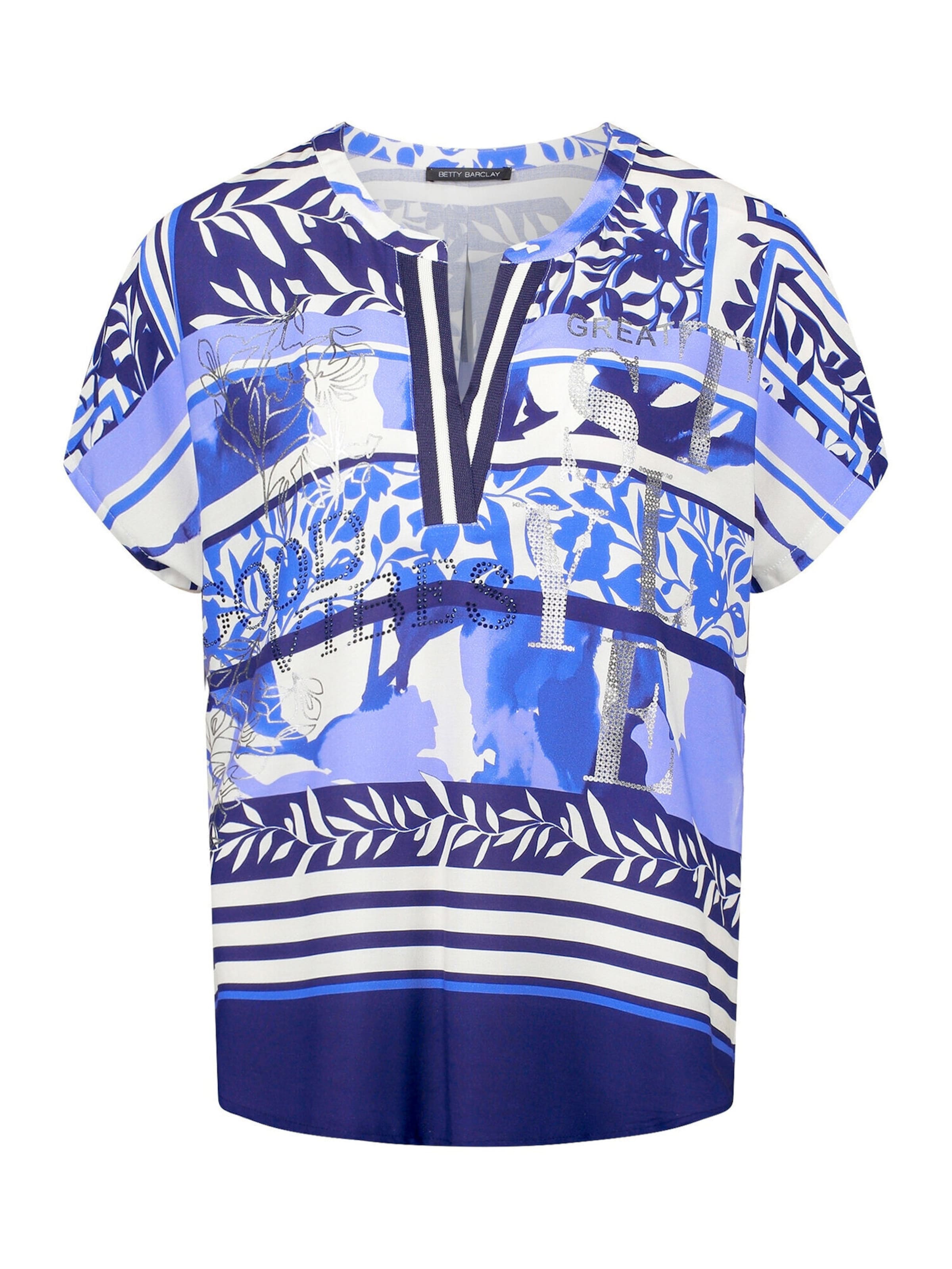 Camicia da donna di Betty Barclay in blu: frontale