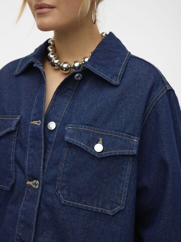 VERO MODA Bluse 'Naya' i blå