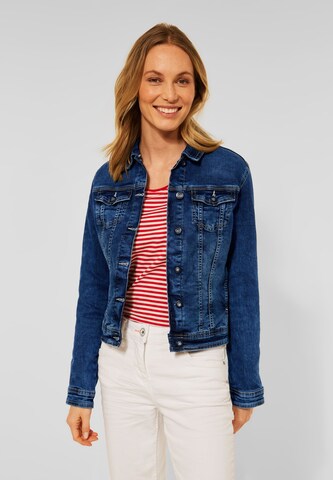 CECIL Between-Season Jacket in Blue: front