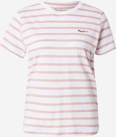 Pepe Jeans Tričko, veľkosť XS - rosé / biela, Produkt