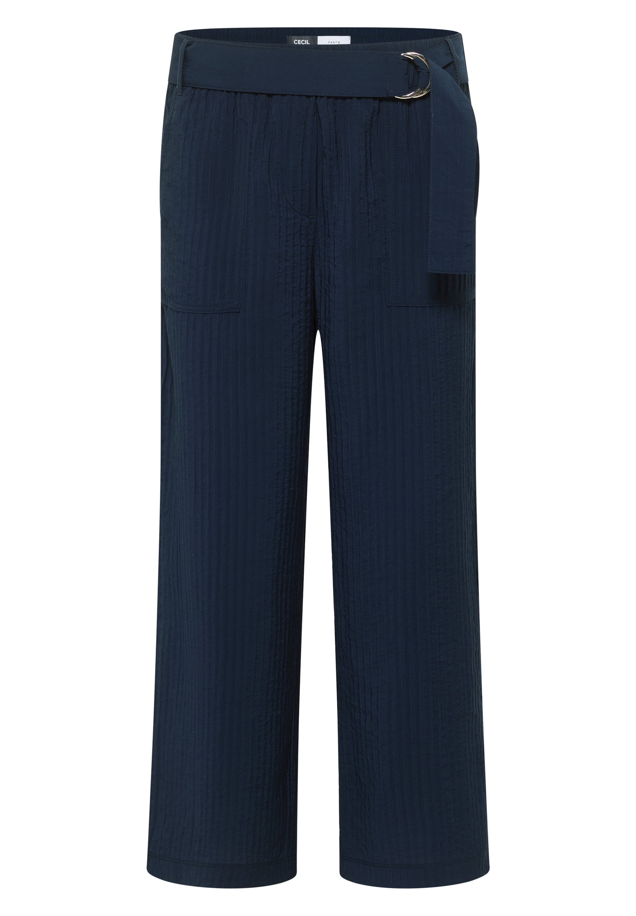CECIL Wide Leg Hose in Blau: Vorderseite