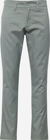 Carhartt WIP Slimfit Hose 'Rebel' in Grün: predná strana