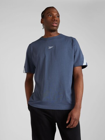 Reebok Shirt in Blauw: voorkant