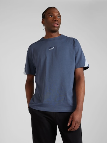 Reebok Shirt in Blauw: voorkant