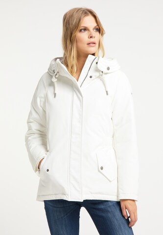 DreiMaster Vintage - Chaqueta de invierno en blanco: frente