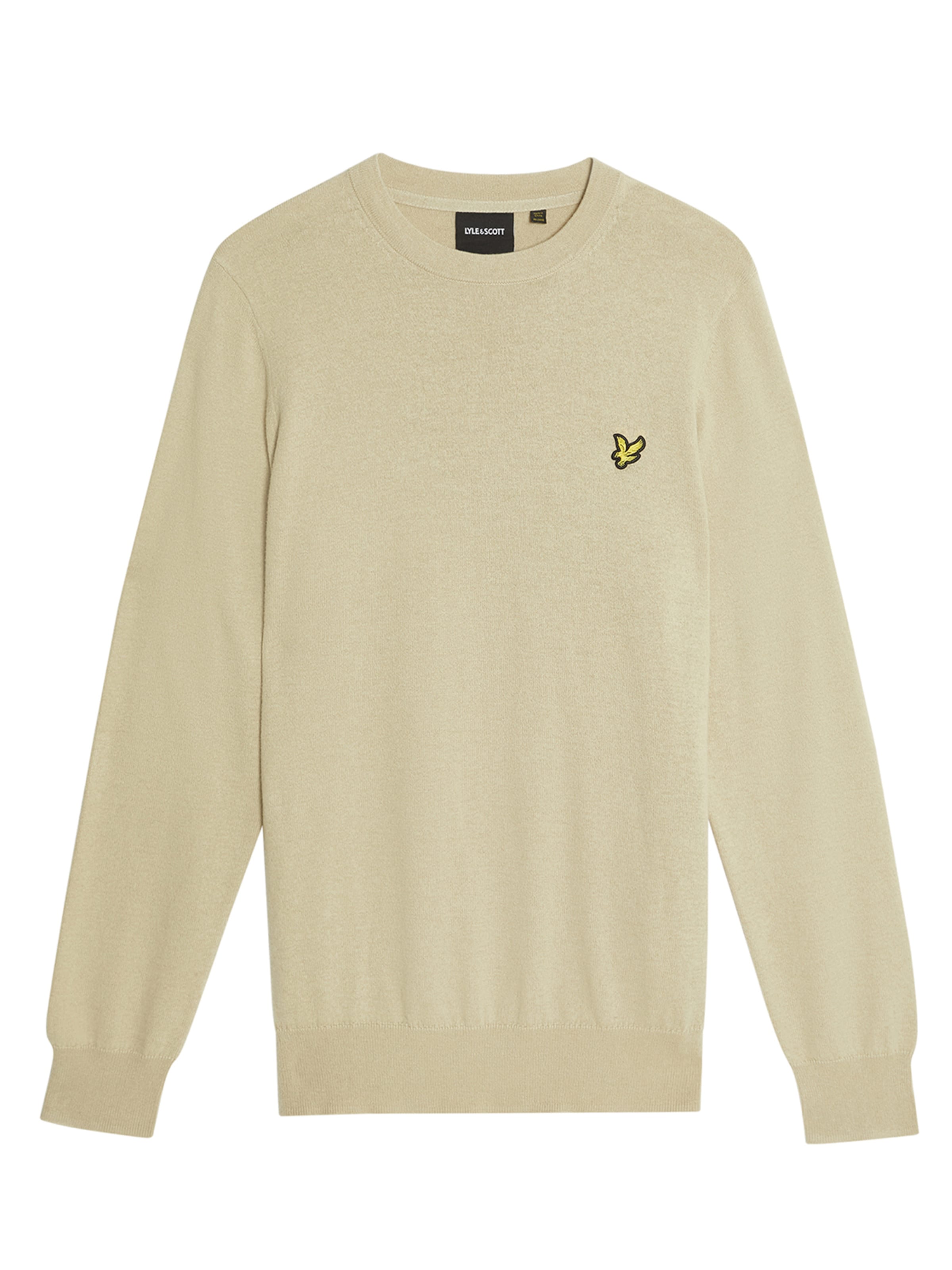 Pull-over Lyle & Scott en gris : devant