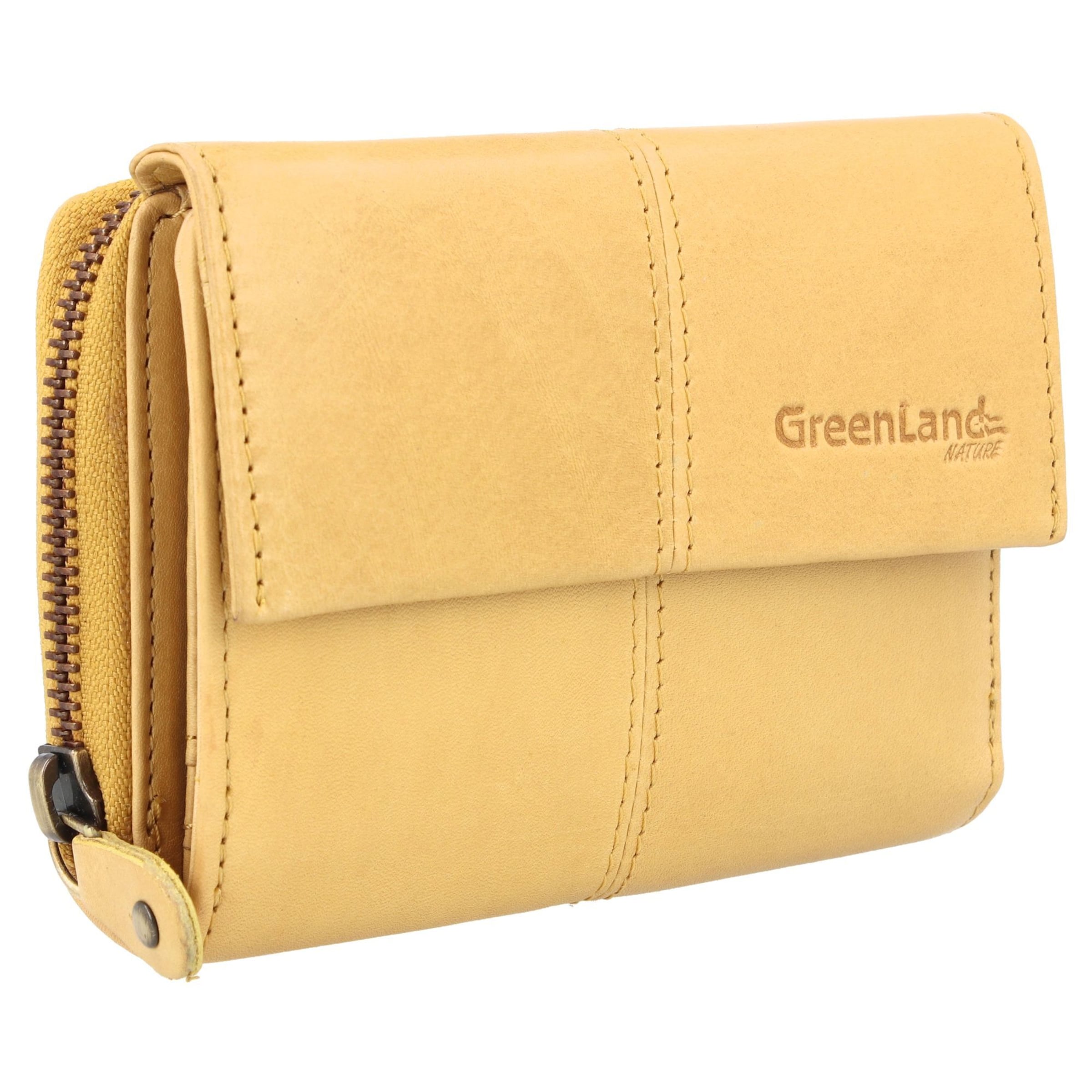 Porte-monnaies 'Nature Soft' Greenland Nature en jaune