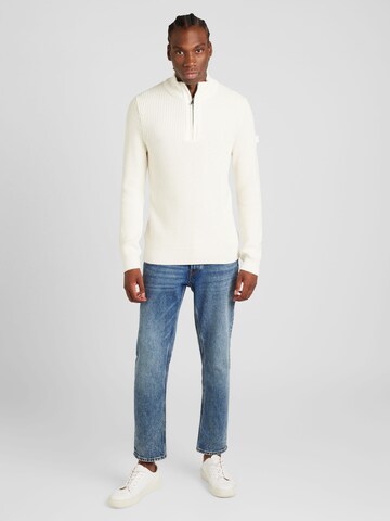 Pullover 'Henrio' di JOOP! Jeans in bianco
