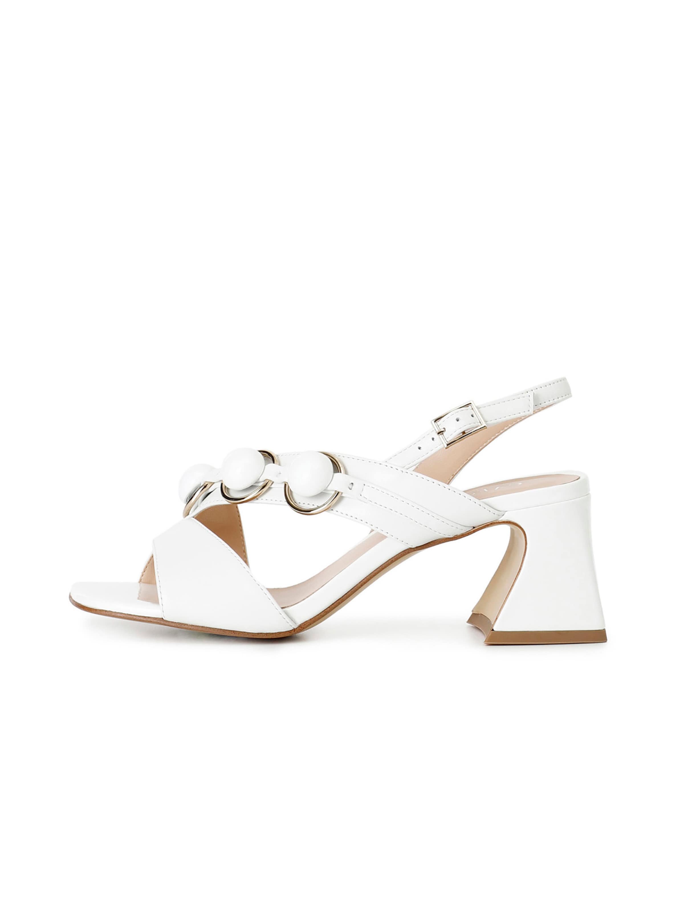 CAFè NOIR Pumps in de kleur Wit, Productweergave